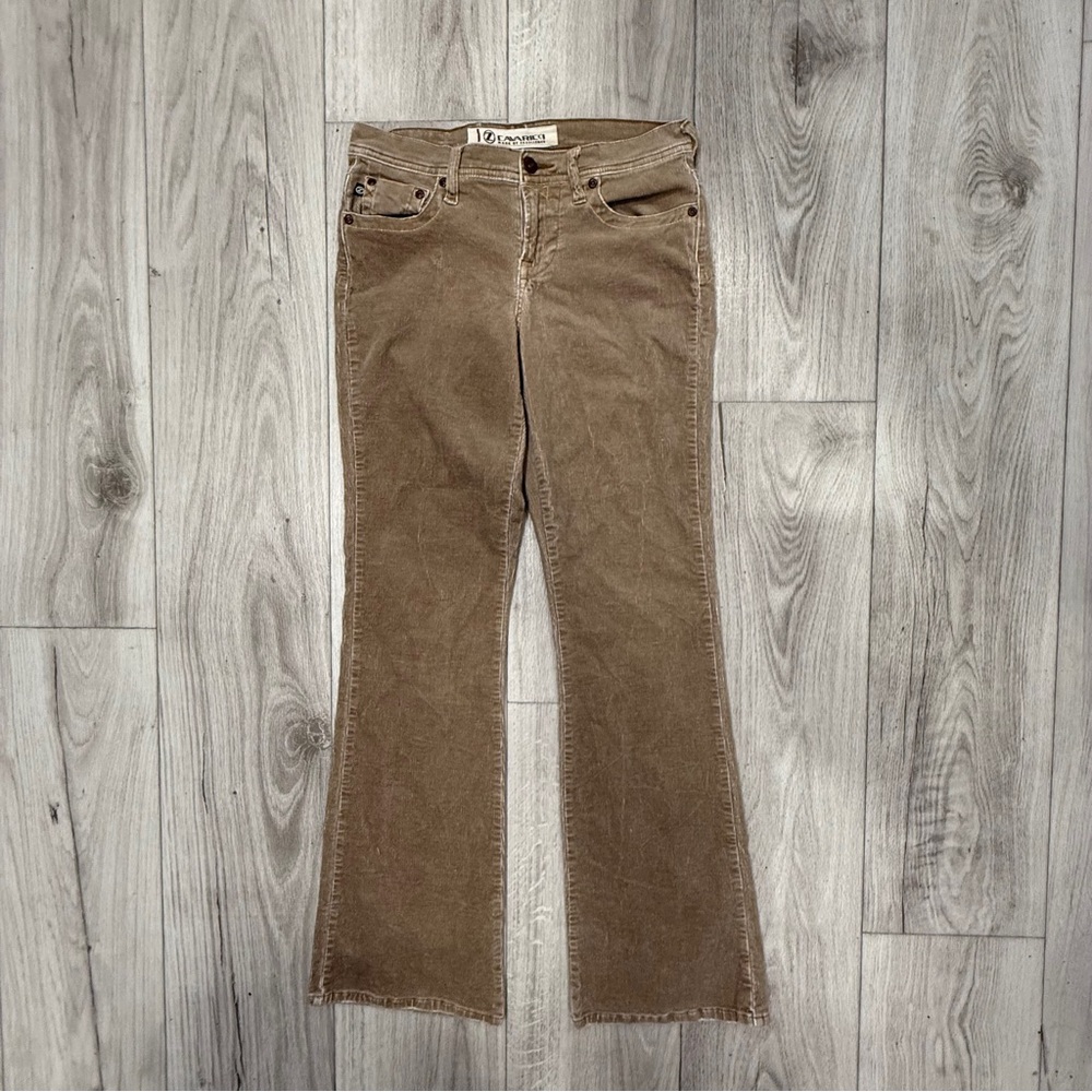 Z. Cavaricci Brown Flare Wide Leg Jeans